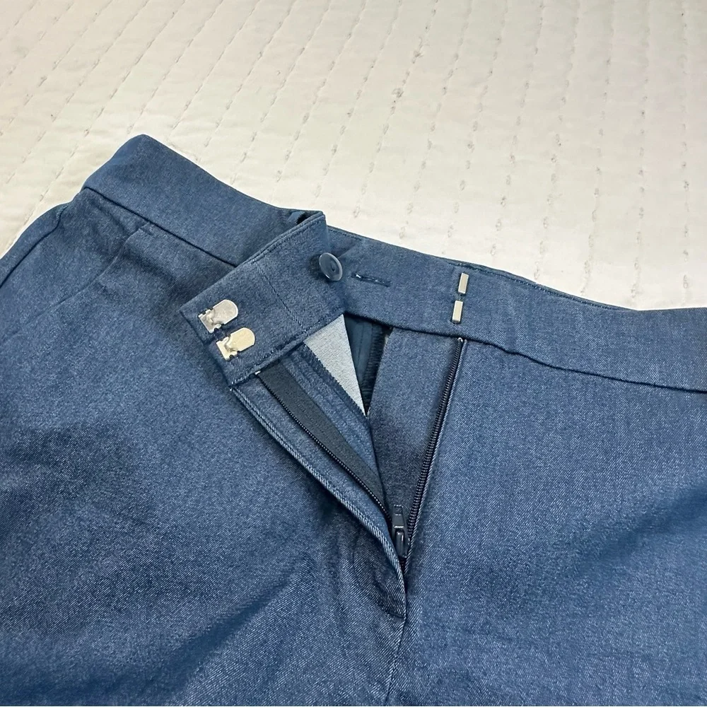 LOFT The Riviera Shorts in Refine Denim High Waist in Blue - Picture 12 of 15